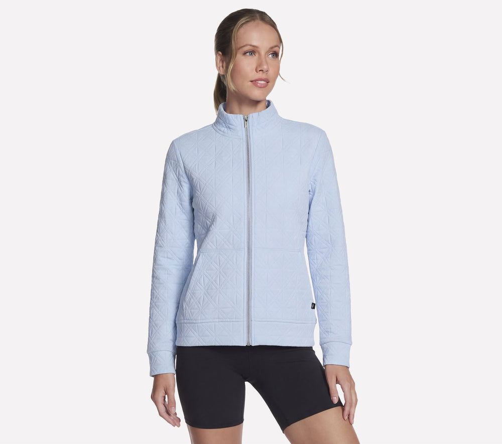 GO WALK Everywhere Cozy Fit Diamond Jacket|Skechers