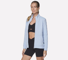 GO WALK Everywhere Cozy Fit Diamond Jacket|Skechers