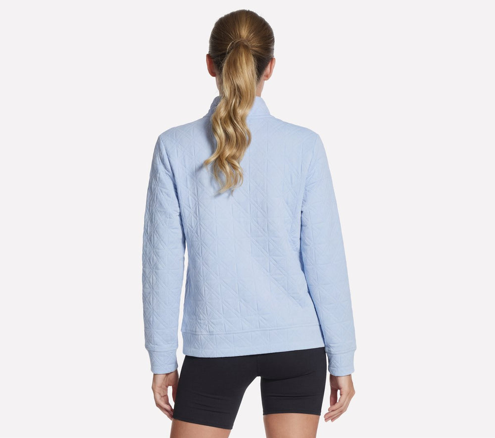 GO WALK Everywhere Cozy Fit Diamond Jacket|Skechers