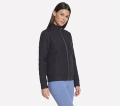 GO WALK Everywhere Cozy Fit Diamond Jacket|Skechers