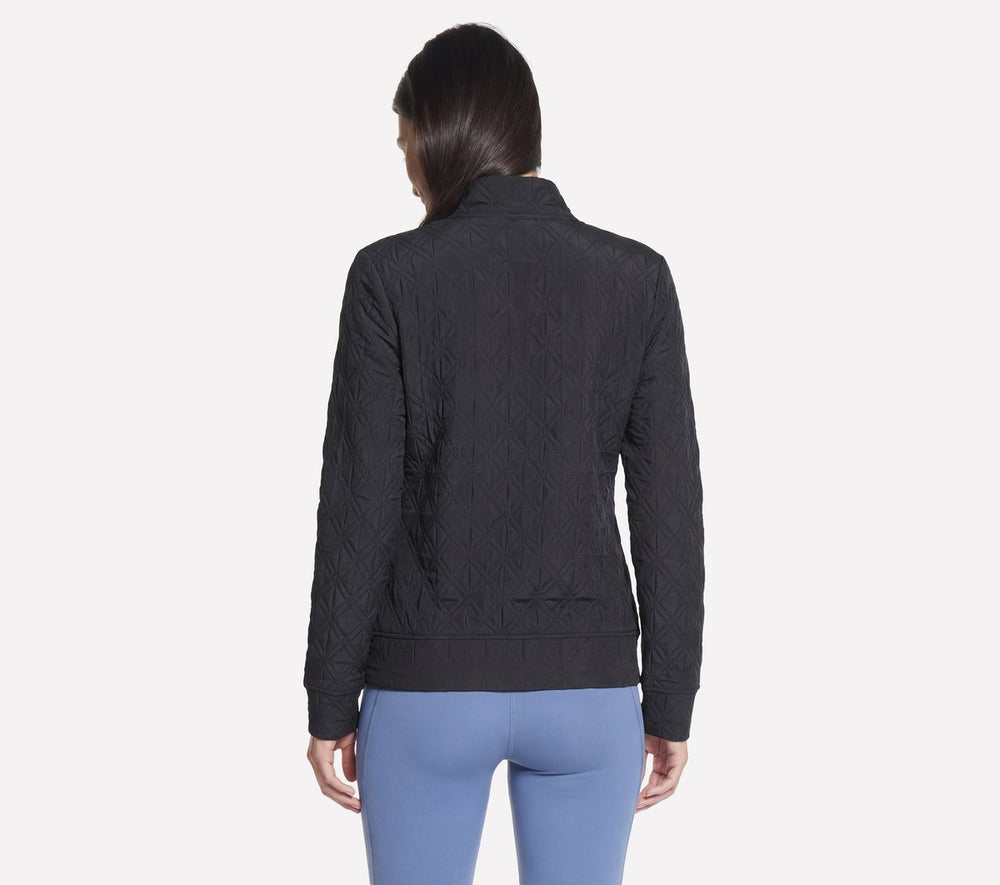 GO WALK Everywhere Cozy Fit Diamond Jacket|Skechers