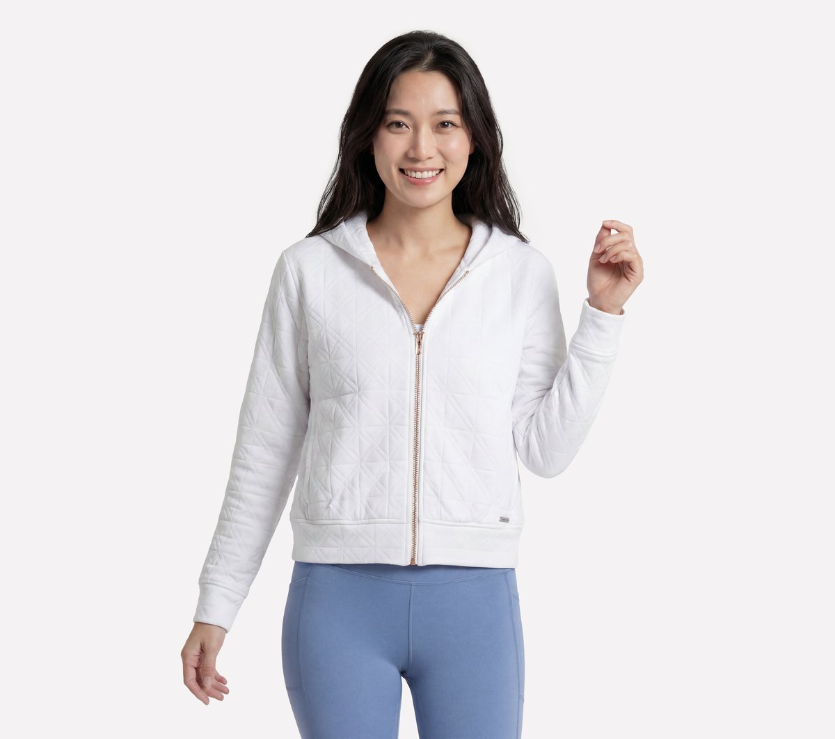 GO WALK Cozy Fit Diamond Jacket|Skechers
