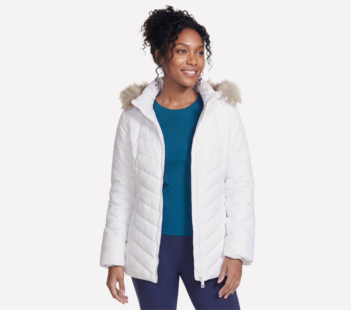 On-The-GO GO SHIELD Cozy Fit Belted Parka|Skechers