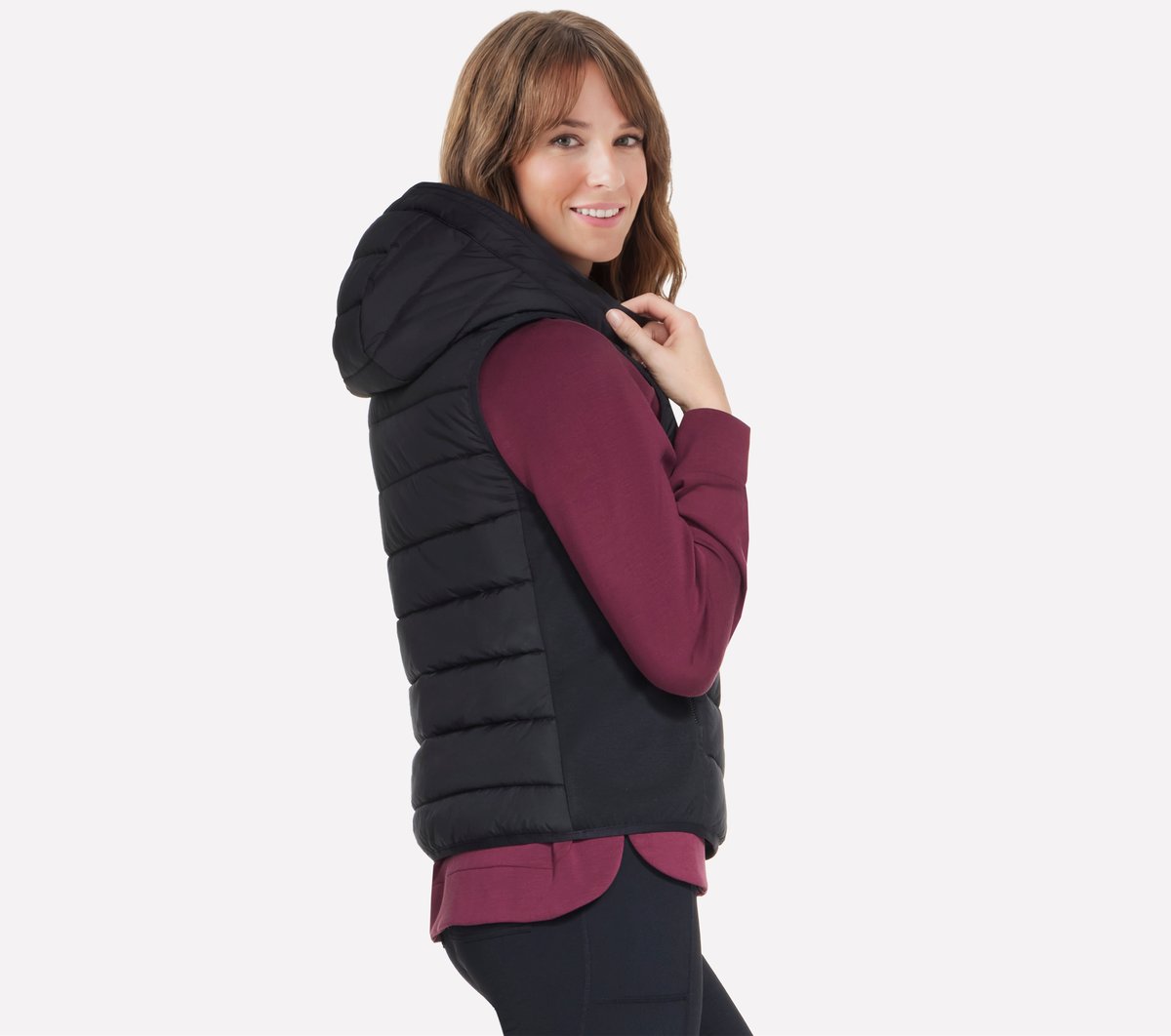 Performance Elite Cozy Fit Hooded Vest|Skechers