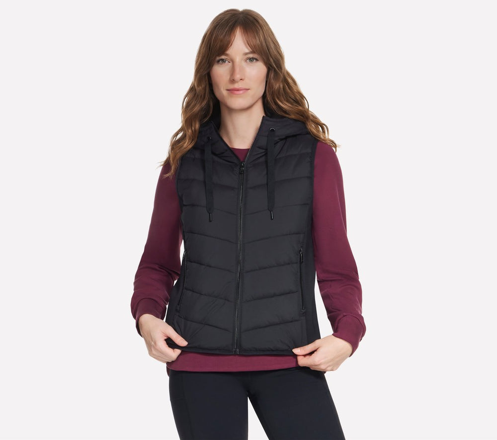 Performance Elite Cozy Fit Hooded Vest|Skechers