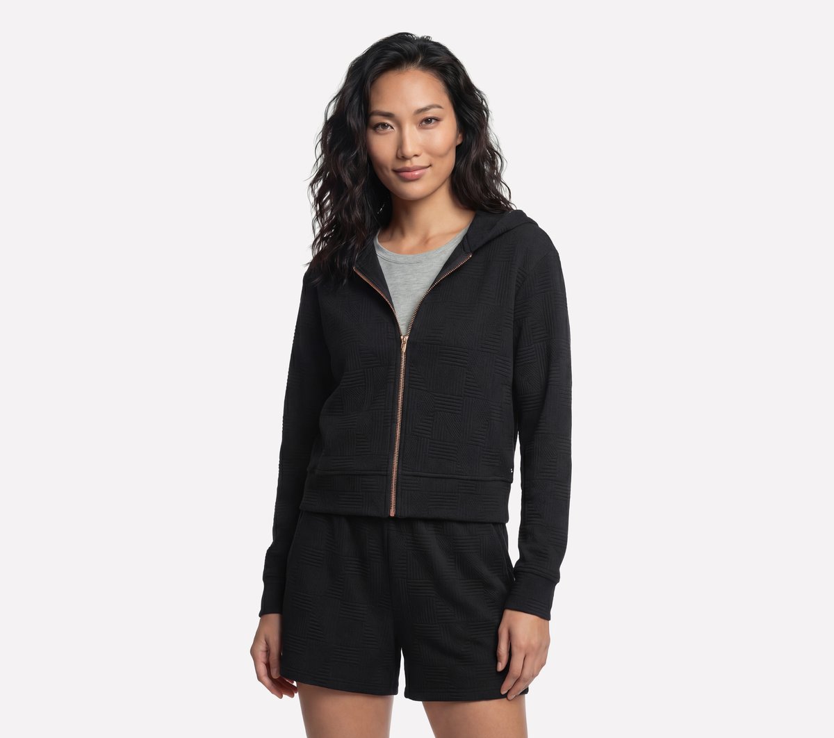 GO WALK Everywhere Diamond Full Zip Jacket|Skechers