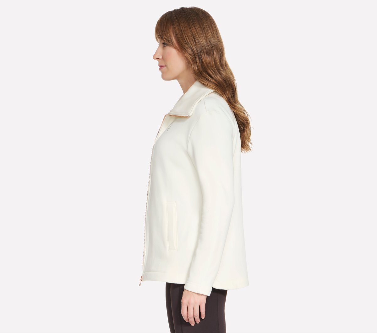 GO SNUGGLE Tunic Full Zip Jacket|Skechers