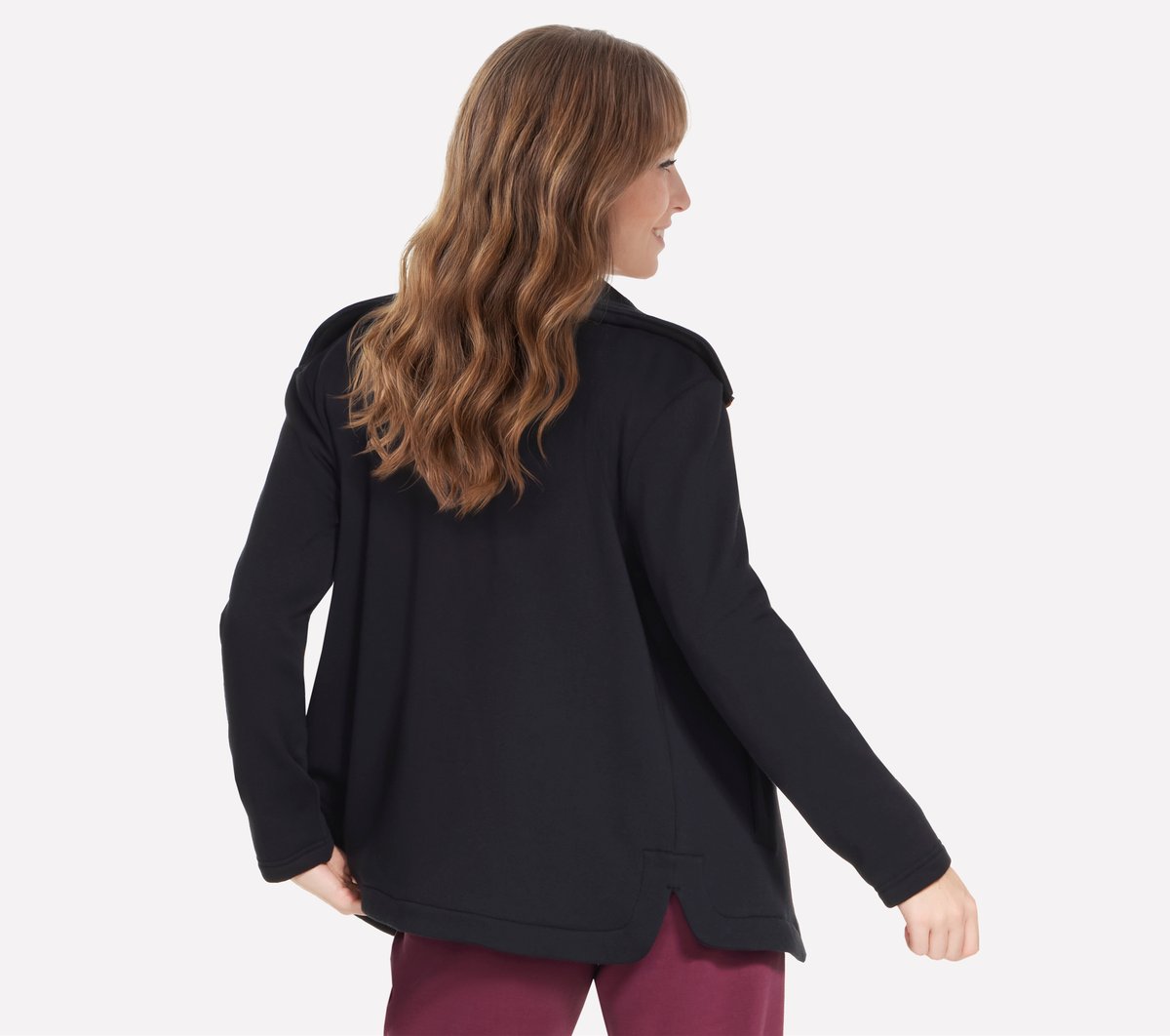 GO SNUGGLE Tunic Full Zip Jacket|Skechers