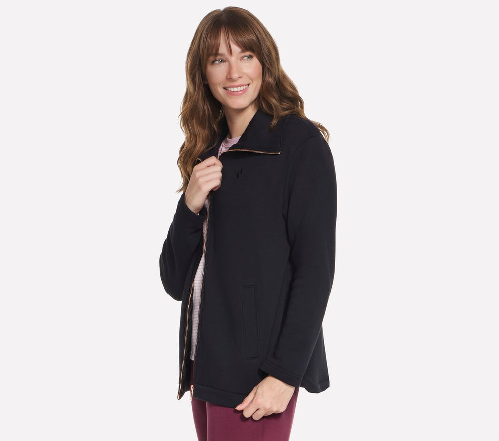 GO SNUGGLE Tunic Full Zip Jacket|Skechers