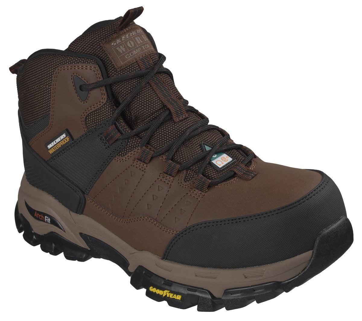 Work Waterproof: Arch Fit Tarver CT|Skechers