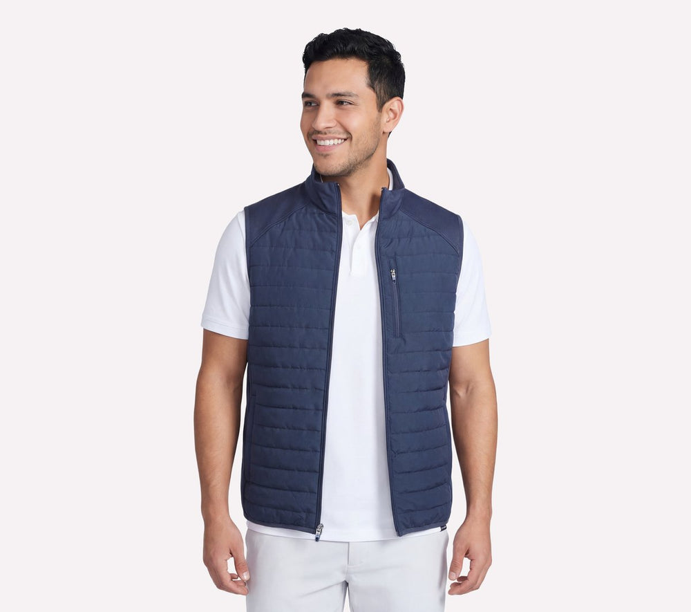 GO SHIELD Cozy Fit Hybrid Vest|Skechers