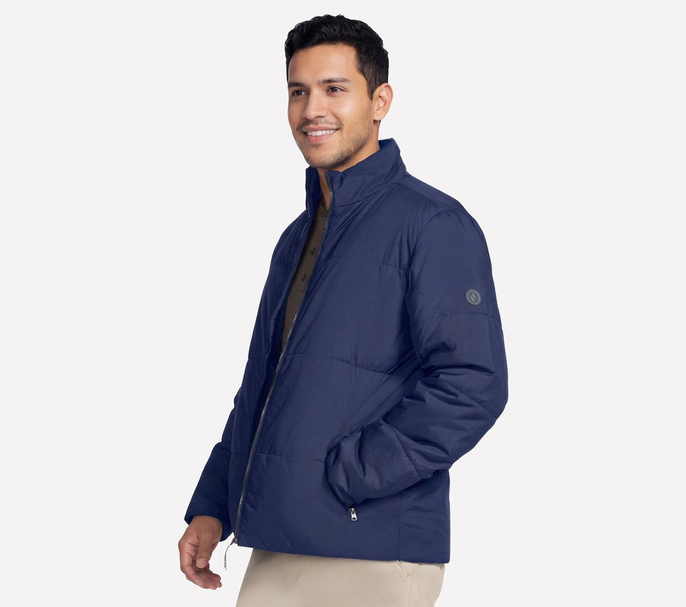 GO SHIELD Cozy Fit Traverse Down Jacket|Skechers