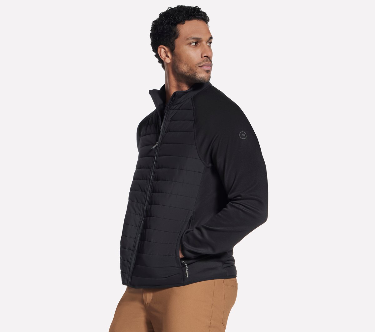 The Hoodless Hoodie Hybrid Jacket|Skechers