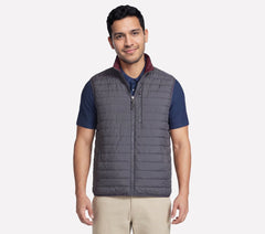 GO SHIELD Cozy Fit Altitude Reversible Vest|Skechers