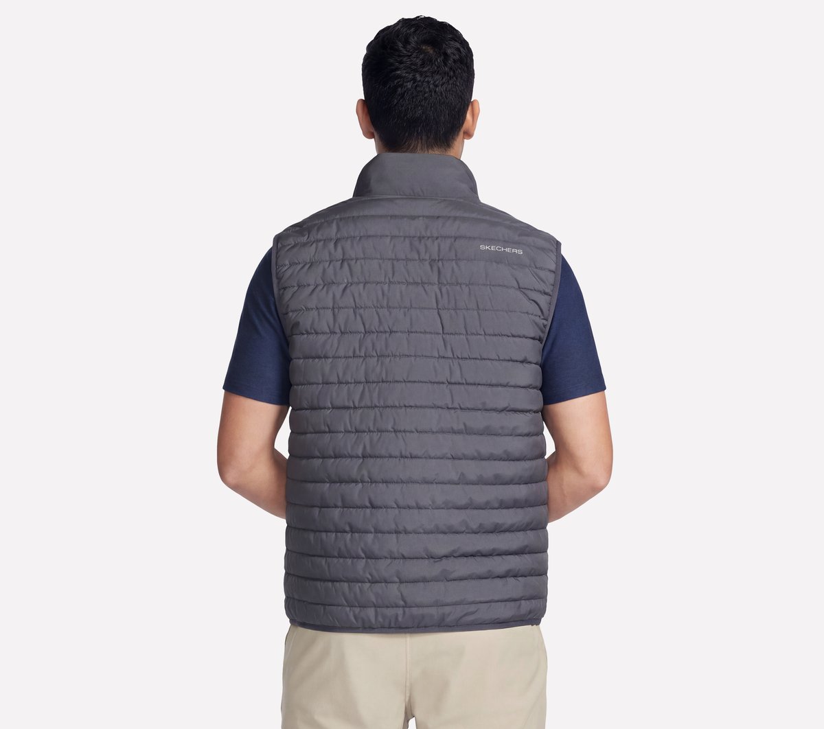 GO SHIELD Cozy Fit Altitude Reversible Vest|Skechers