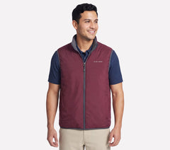 GO SHIELD Cozy Fit Altitude Reversible Vest|Skechers
