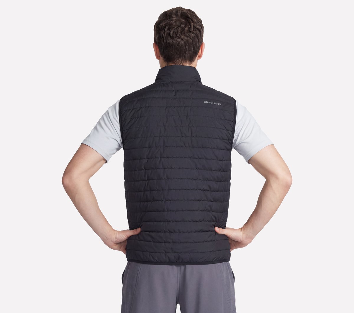 GO SHIELD Cozy Fit Altitude Reversible Vest|Skechers