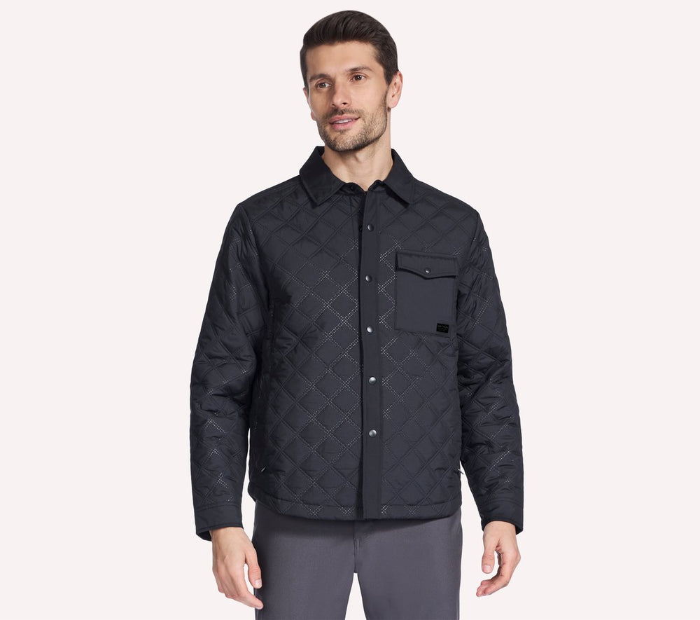 GO SHIELD Cozy Fit Altitude Bonded Jacket|Skechers