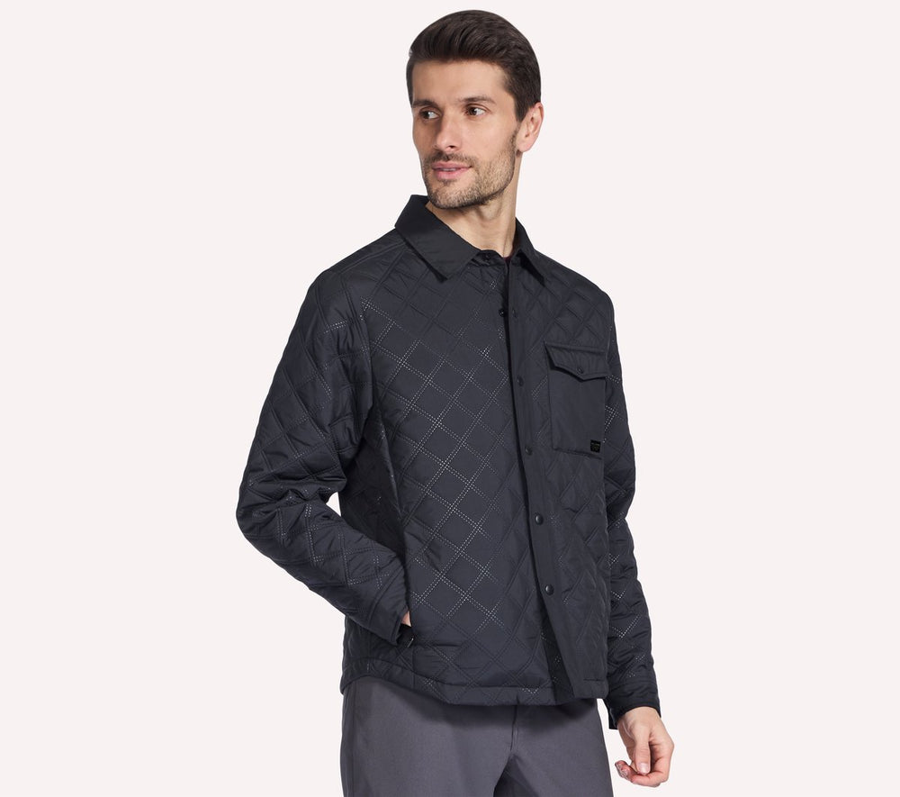GO SHIELD Cozy Fit Altitude Bonded Jacket|Skechers