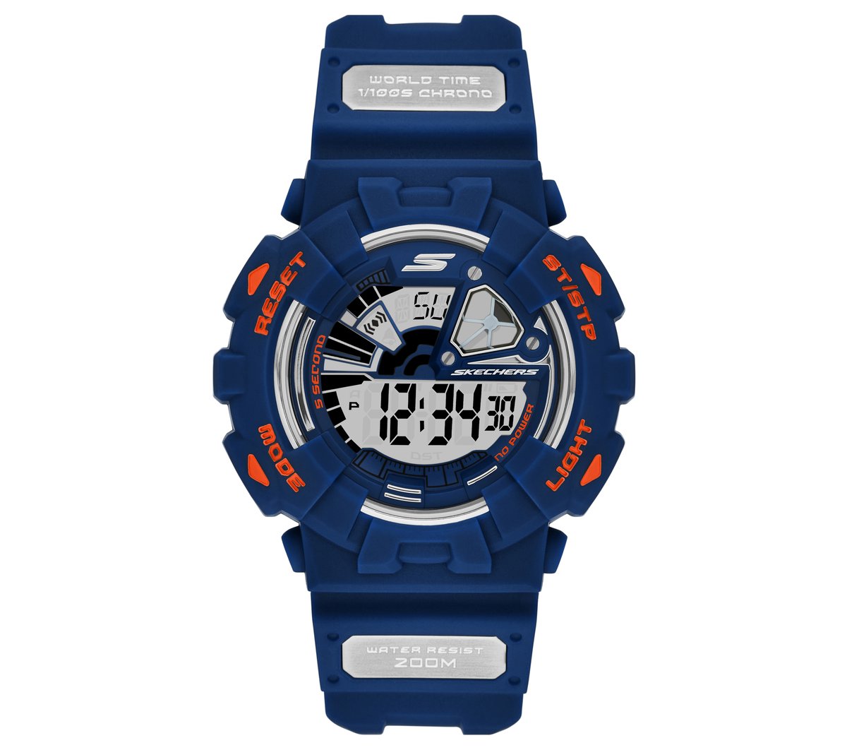 Digital Blue Watch|Skechers