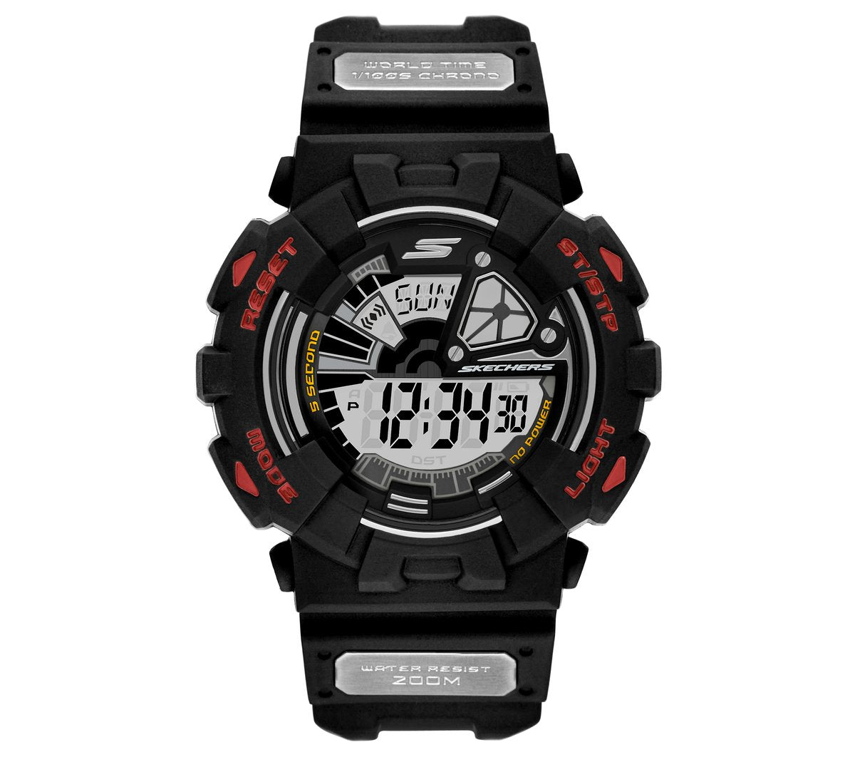 Digital Black Watch|Skechers
