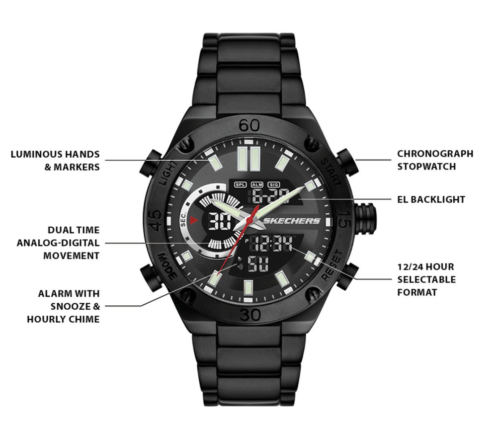 Analog Chrono Watch|Skechers