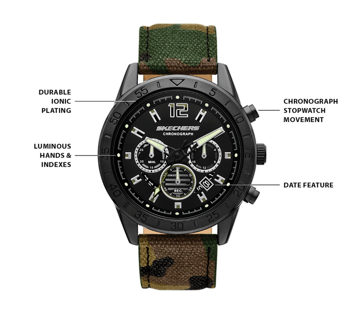Kornblum Camo Watch|Skechers