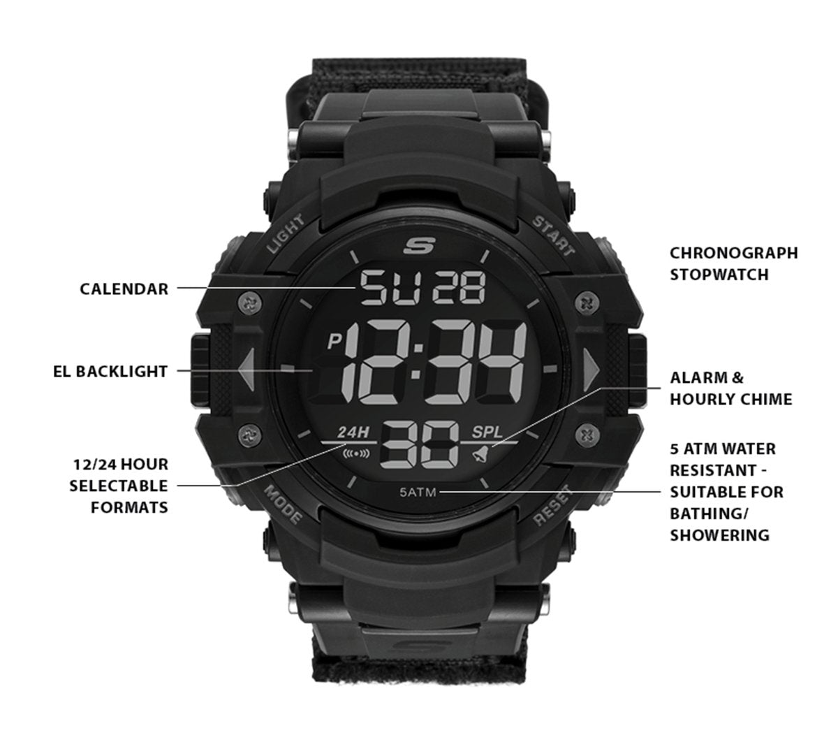 Keats Digital Watch|Skechers