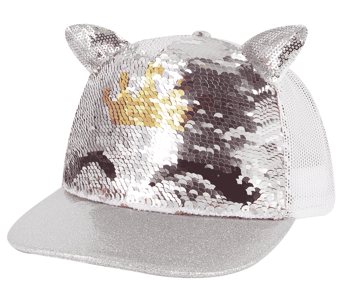 Caticorn Sequin Trucker Hat|Skechers