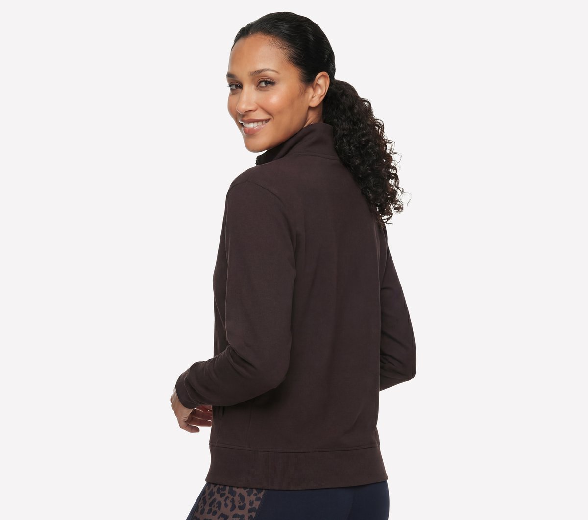 GO LUXE Rib 1/4 Zip|Skechers