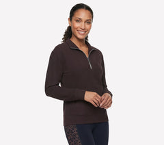 GO LUXE Rib 1/4 Zip|Skechers