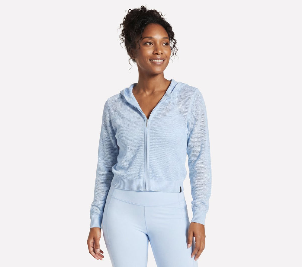 Shine Hooded Full Zip Jacket|Skechers