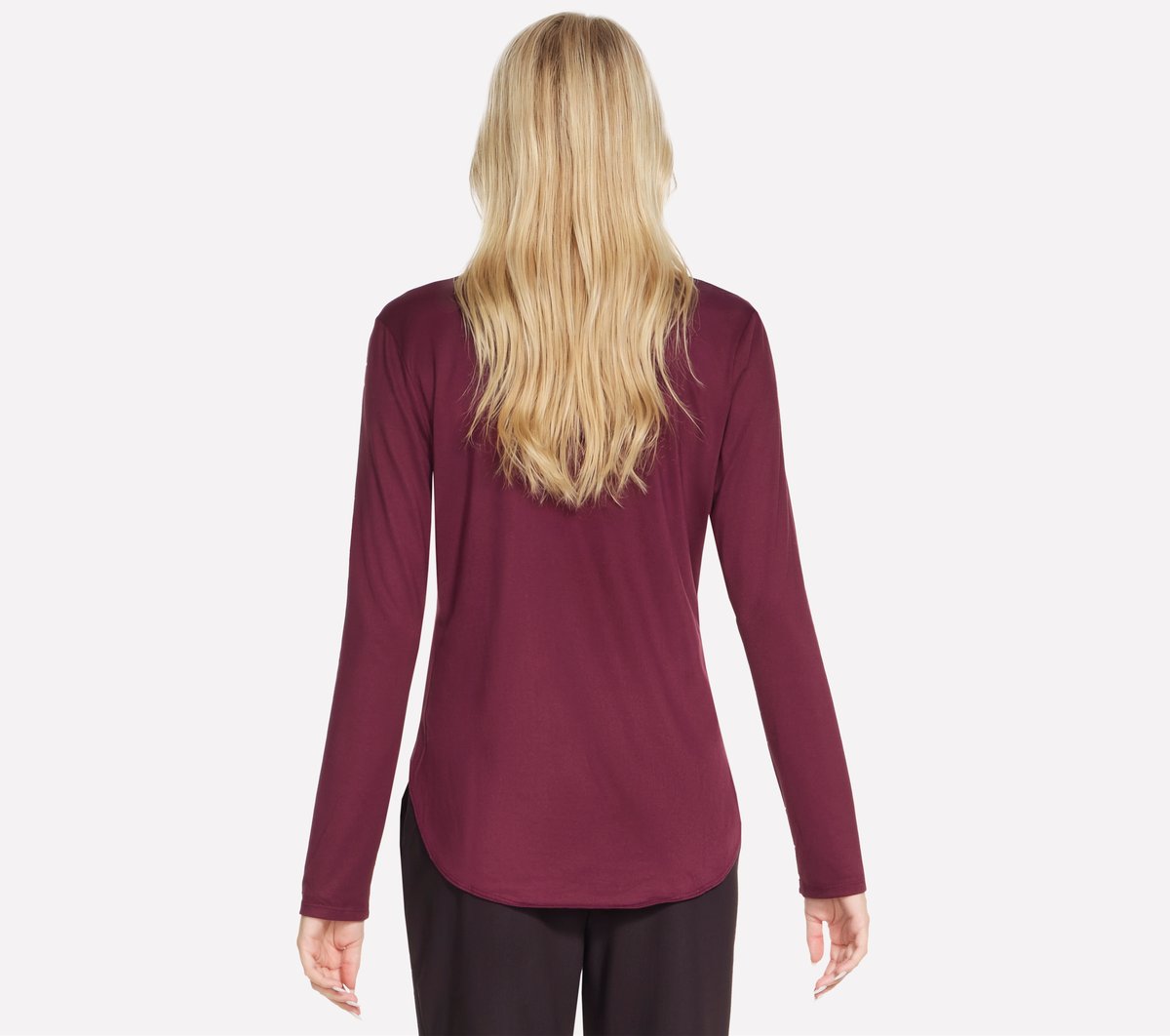 GO DRI Swift Long Sleeve Tunic Crew|Skechers