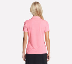 GO GOLF Short Sleeve Birdie Zip Front Polo|Skechers