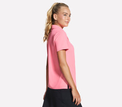 GO GOLF Short Sleeve Birdie Zip Front Polo|Skechers