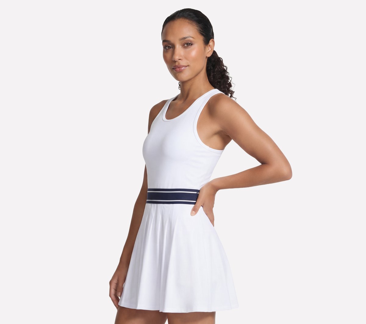 Court Pleated Dress|Skechers