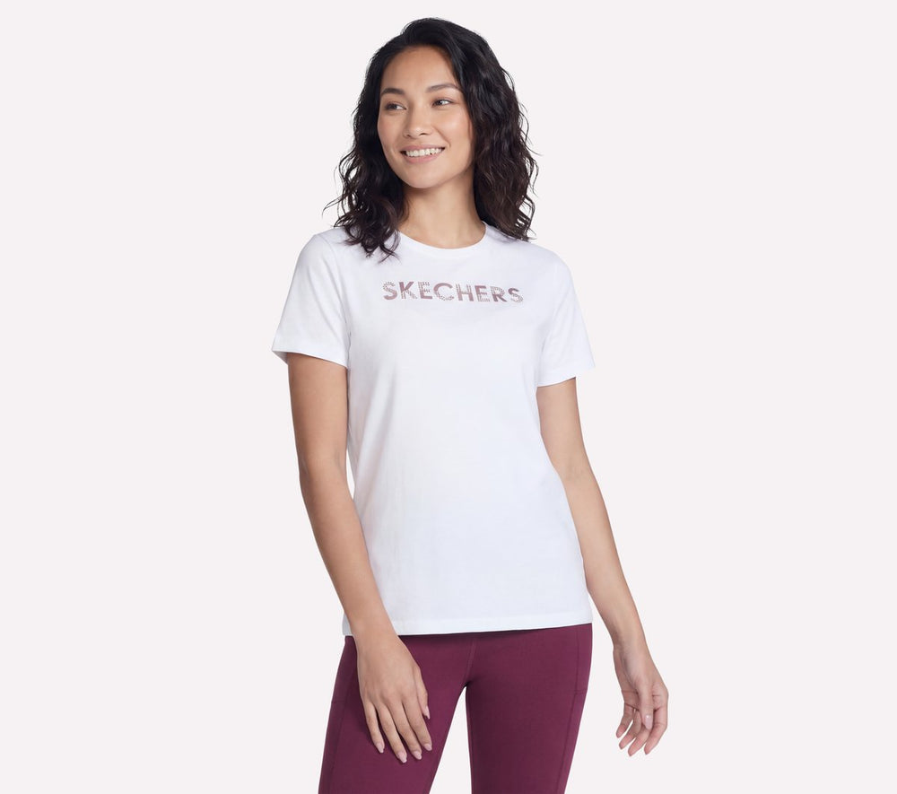 Dazzle Short Sleeve Tee|Skechers