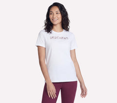 Dazzle Short Sleeve Tee|Skechers