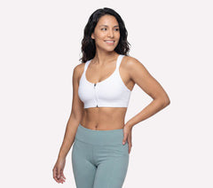 GO WALK Evolution Zip Front Bra|Skechers