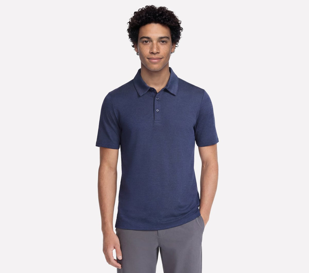 GO GOLF GO DRI All Day Stripe Polo|Skechers