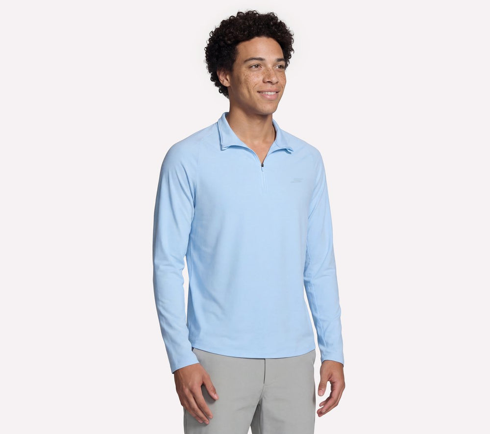 GO DRI All Day Performance 1/4 Zip|Skechers