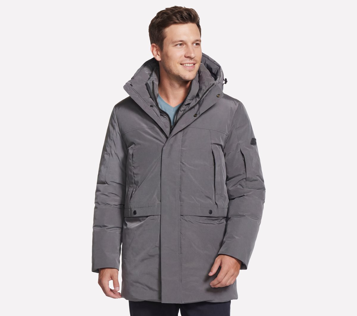 Non-Quilted Parka|Skechers