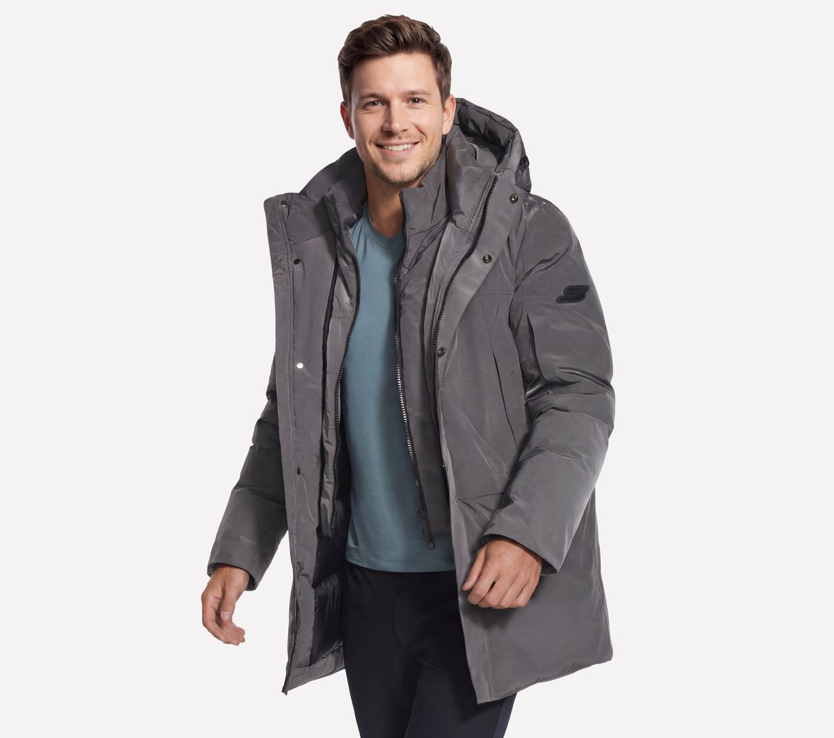 Non-Quilted Parka|Skechers