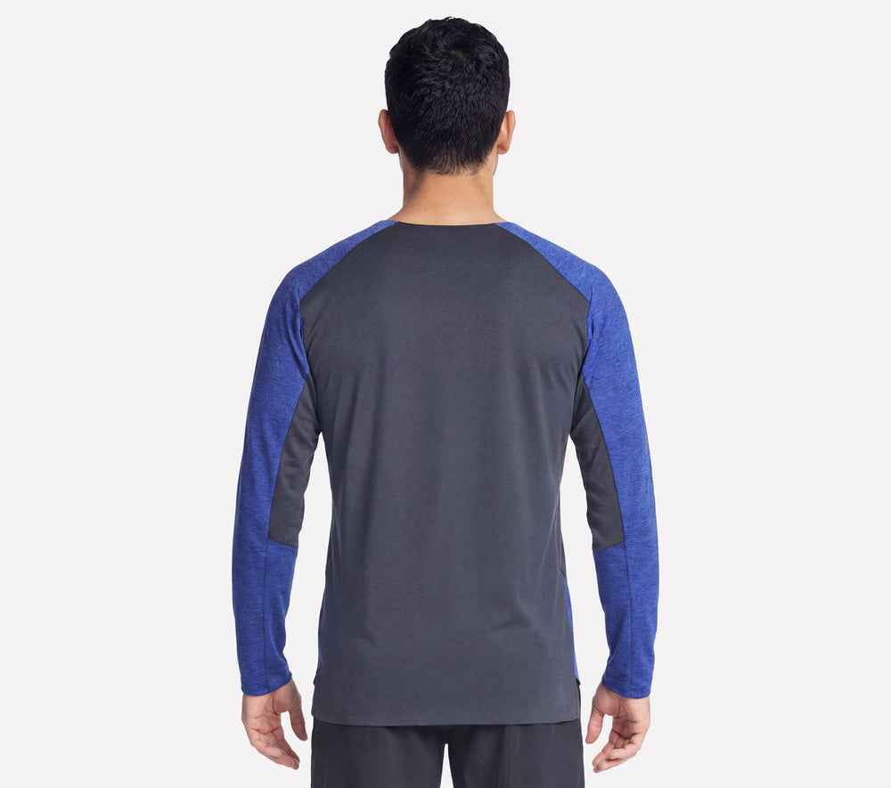 GO DRI Circuit Long Sleeve Tee|Skechers