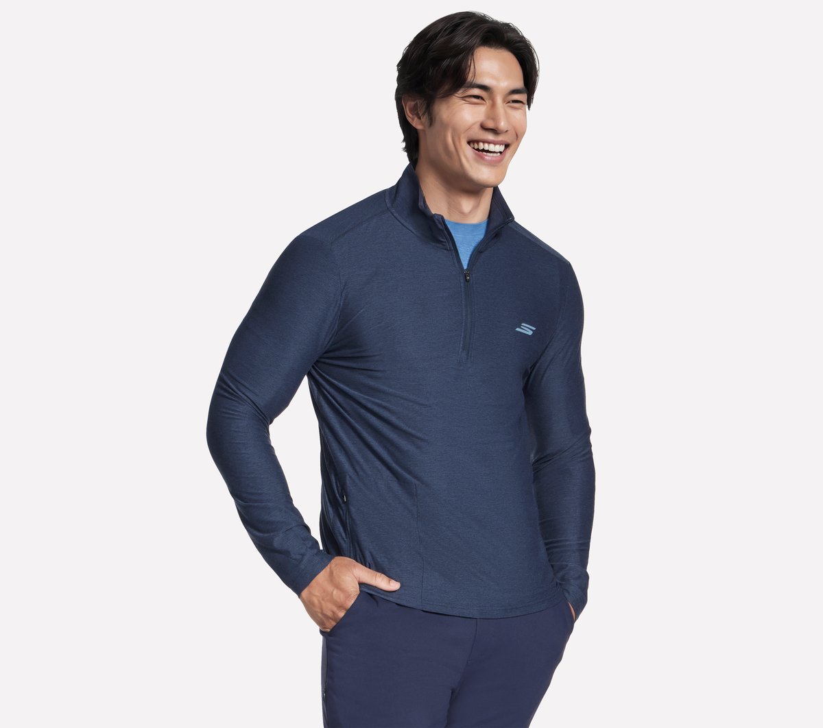 GO DRI All Day 1/4 Zip|Skechers