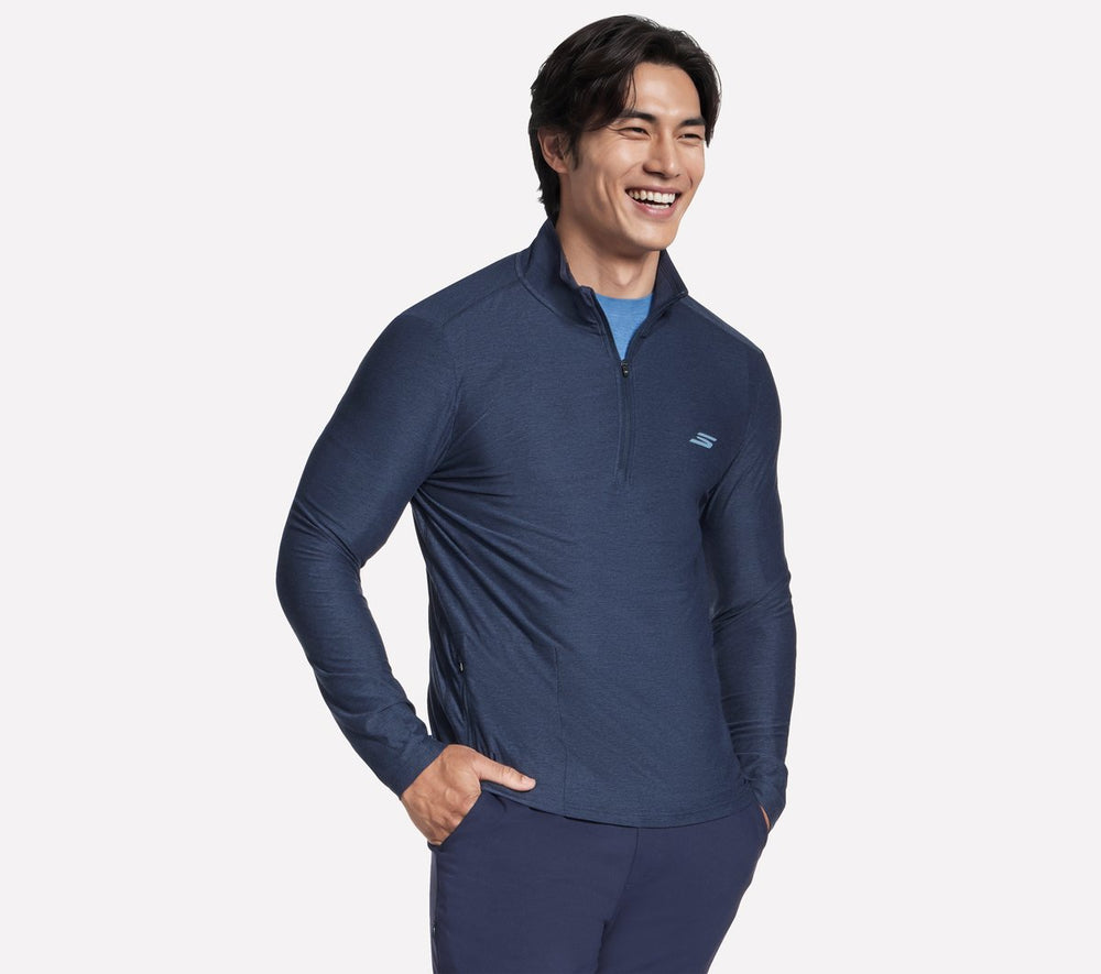 GO DRI All Day 1/4 Zip|Skechers