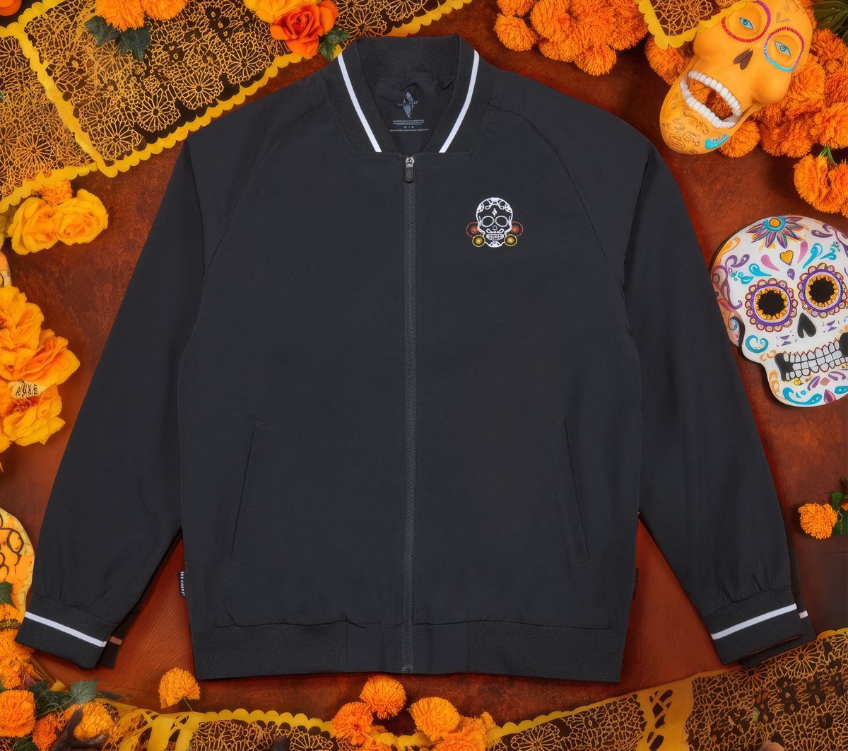 Dia de Muertos Bomber Jacket|Skechers