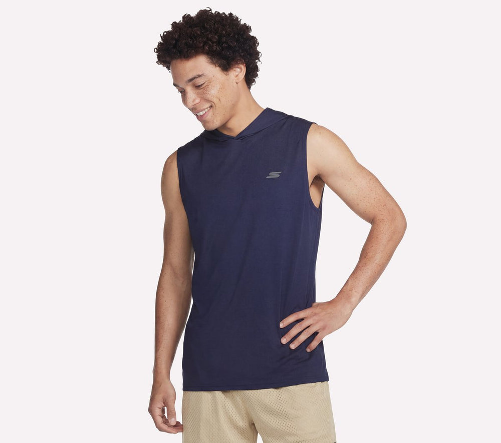 Hoops Sleeveless Hoodie|Skechers