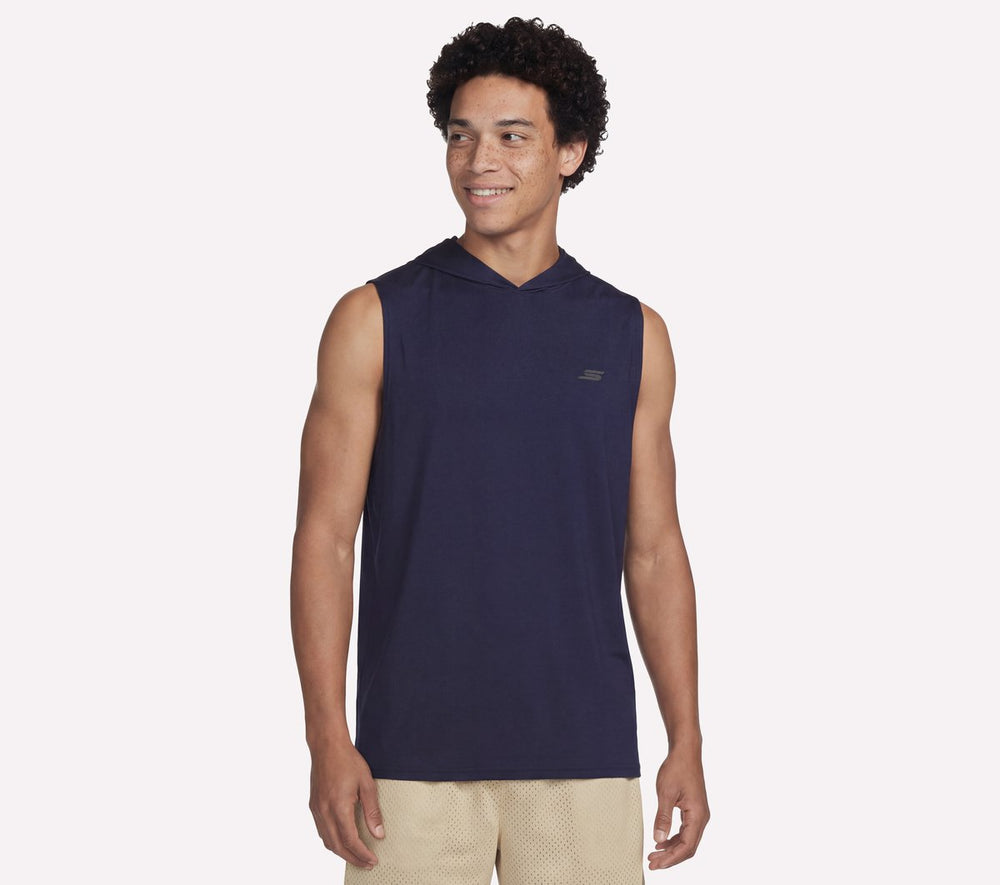 Hoops Sleeveless Hoodie|Skechers