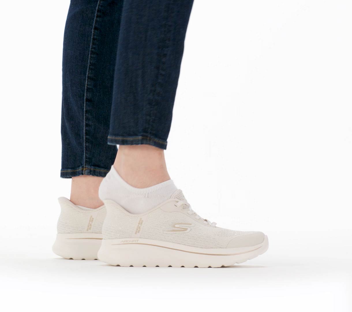 Slip-ins Relaxed Fit: GO WALK Arch Fit N-Joy - Ria|Skechers